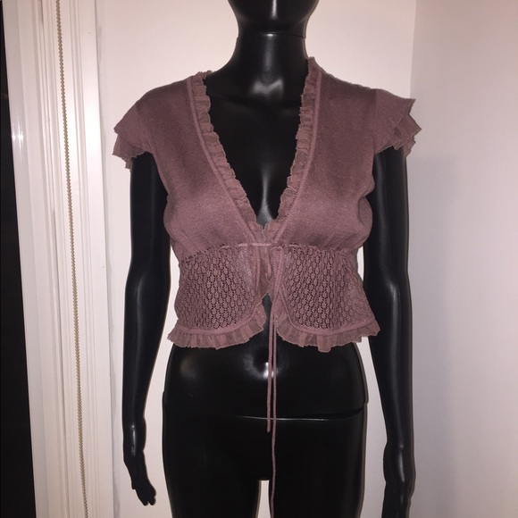 Ellie Tahari cashmere top - Picture 3 of 3